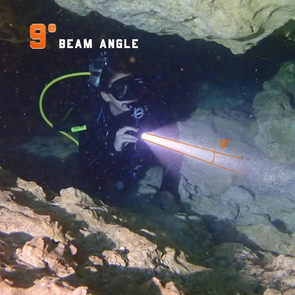 OrcaTorch Recreational Diving D550 torcia subacquea 1000 lumen