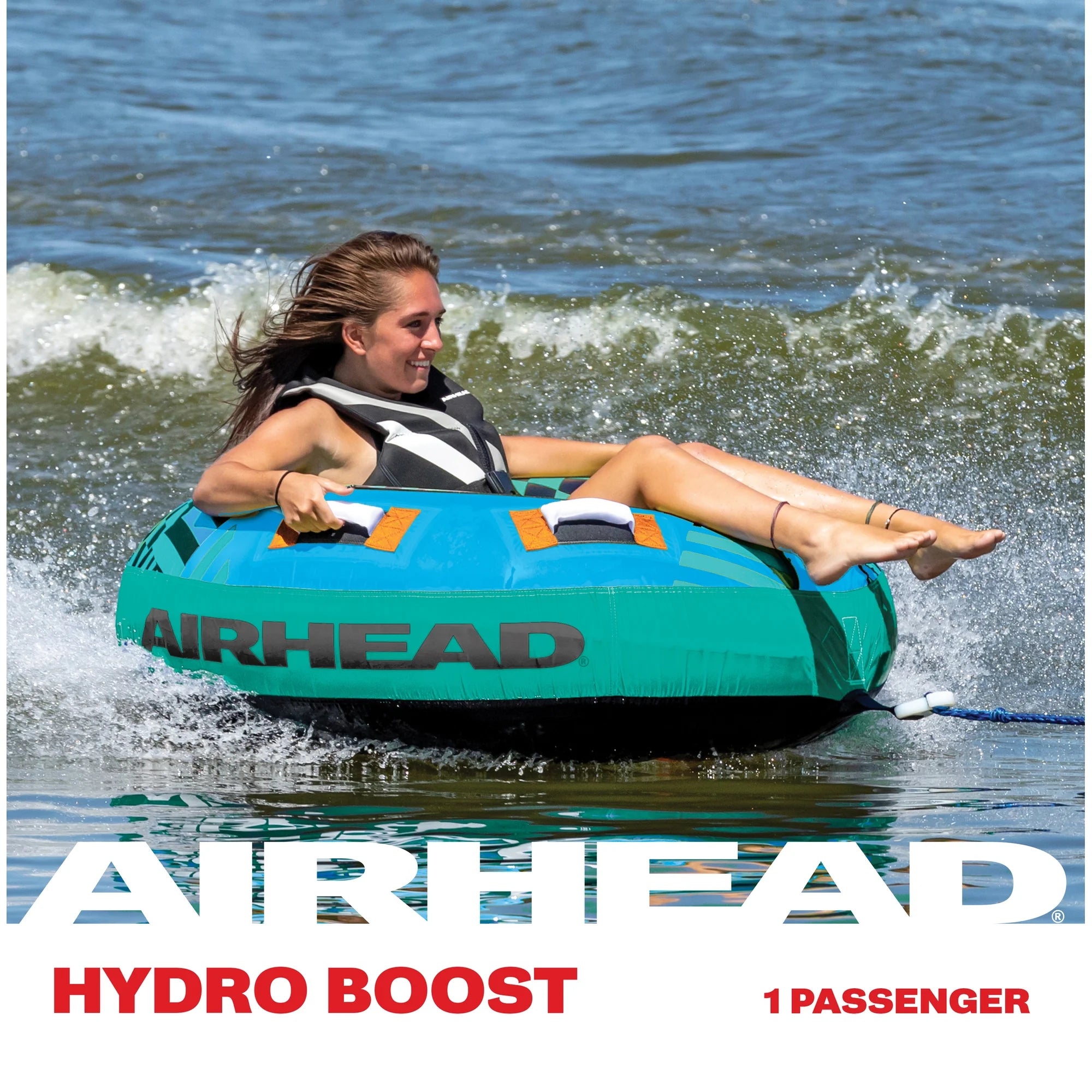 AIRHEAD Towable Tubes Hydro Boost ciambella trainabile 1 persona 137 cm