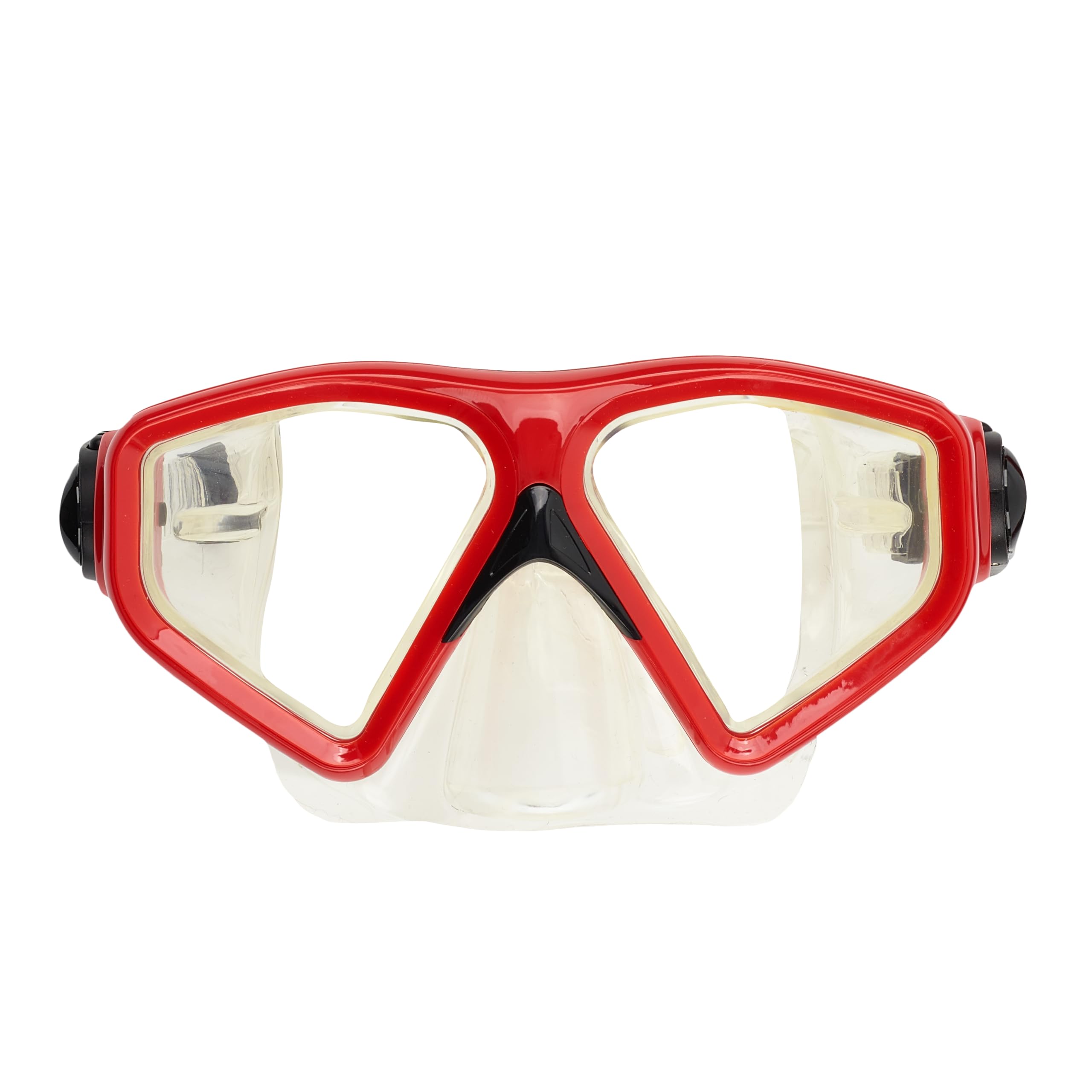 Aqualung Saturn combo snorkeling maschera e boccaglio rosso
