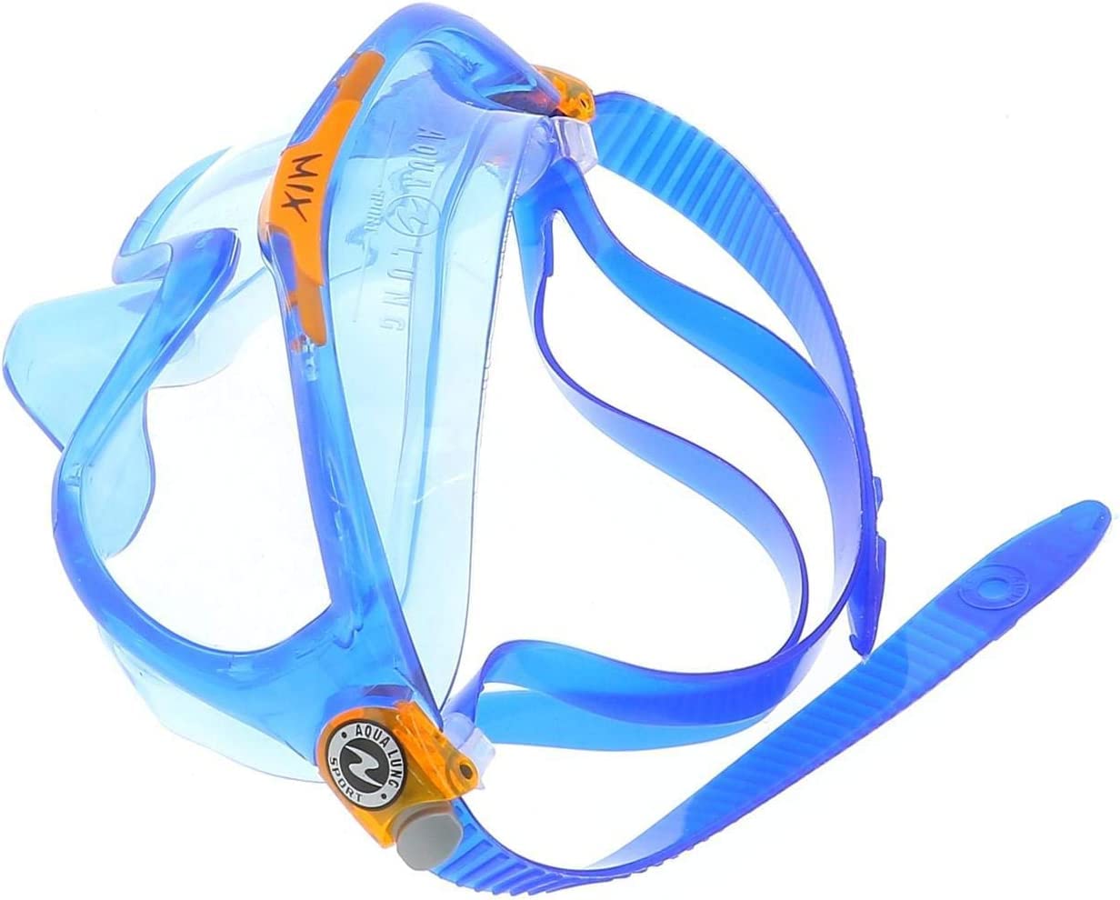 Aqualung Combos da snorkeling Combo Mix maschera e boccaglio blu e arancione