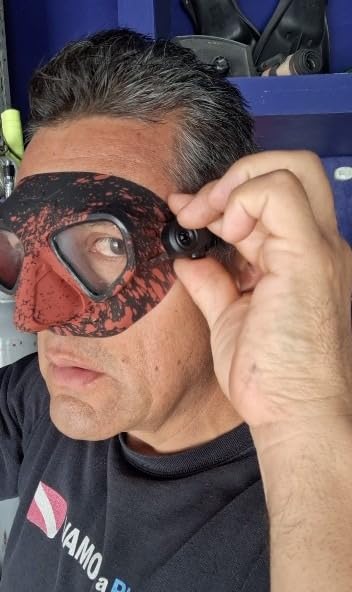 C4 Falcon Firestone maschera apnea a basso volume