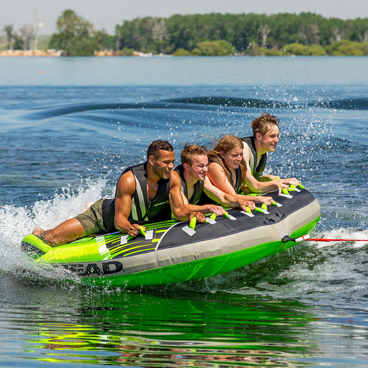 AIRHEAD Towable Tubes G-Force 4 ciambella trainabile 4 persone