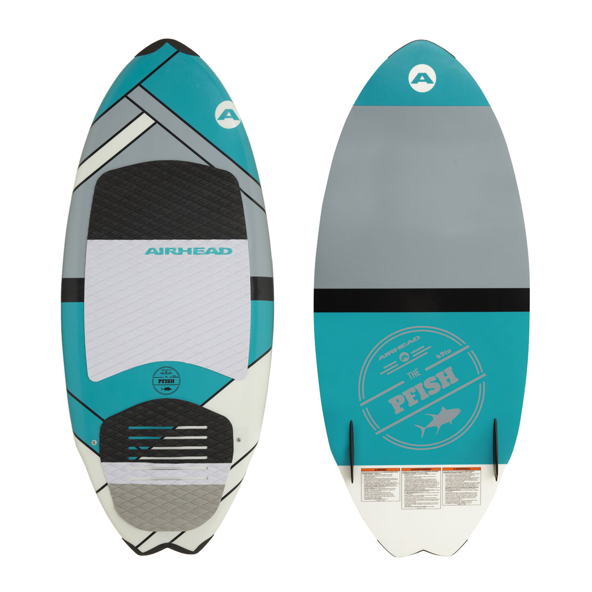 AIRHEAD Pfish tavola wakesurf skim con deck EVA