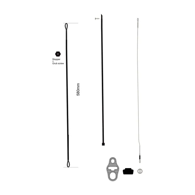 Airush Spare Parts DEPOWER LINE + FLAGGING LINE WITH TUBE - MAGNUM v2 ricambio