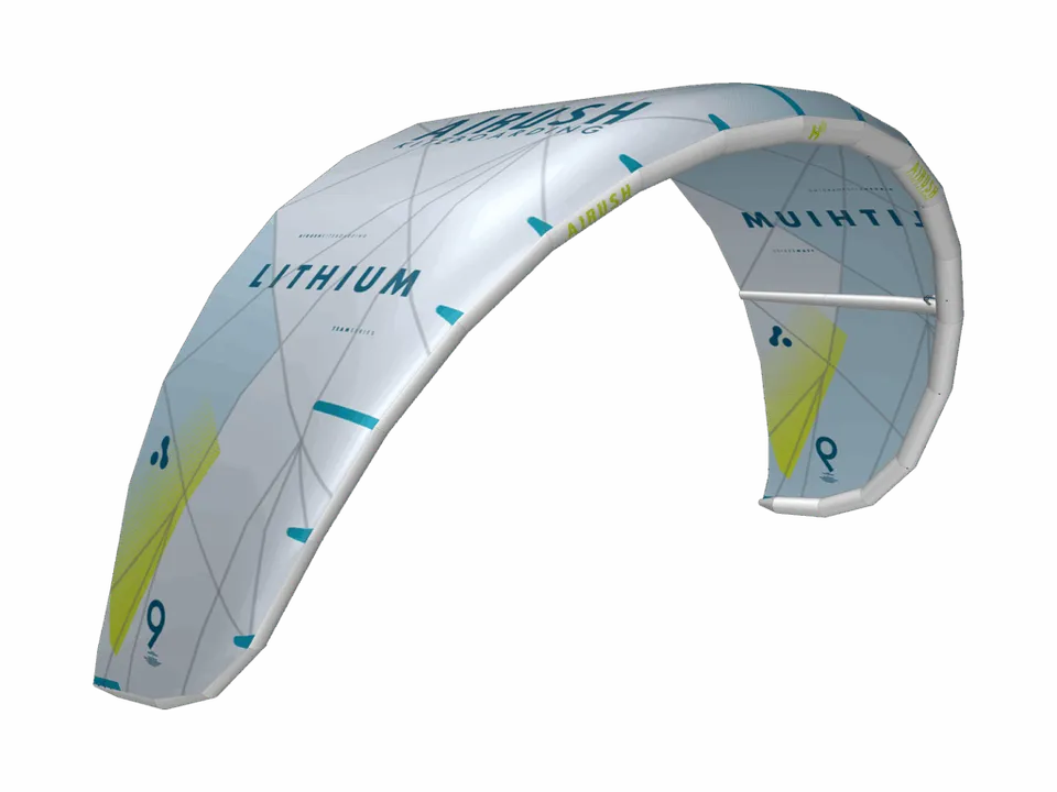 Airush Kites Lithium Team v14 kite 9 m Ice Blue freeride