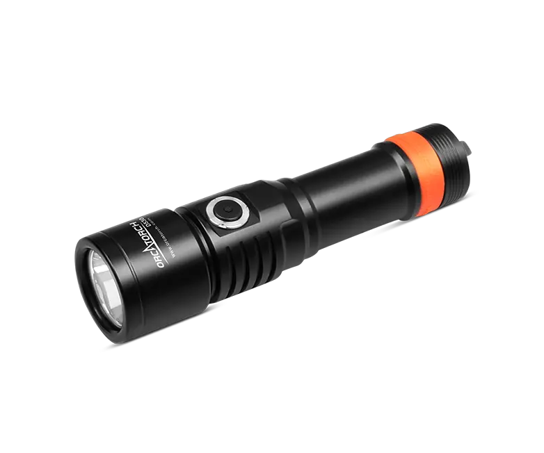 OrcaTorch Recreational Diving D530 torcia subacquea 1500 lumen LED bianco freddo 6500K SOS