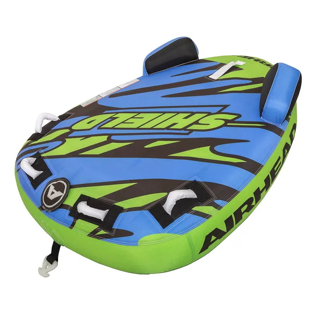 AIRHEAD Towable Tubes Shield ciambella trainabile 1 posto con pinne stabilizzatrici
