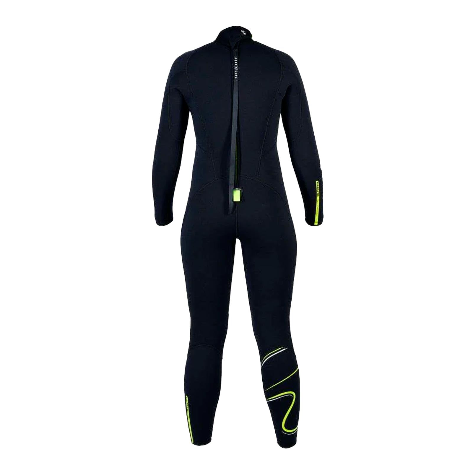 Aqualung Mute umide Wave muta uomo 3 mm nero verde 2XL