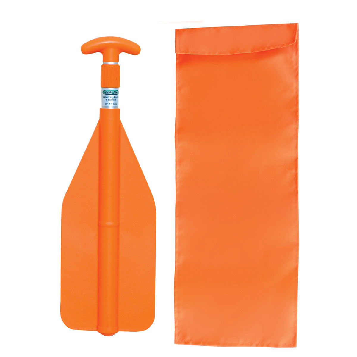 AIRHEAD Boats & Kayaks Telescoping Paddle with Nylon Bag pagaia 20″–45″ arancione