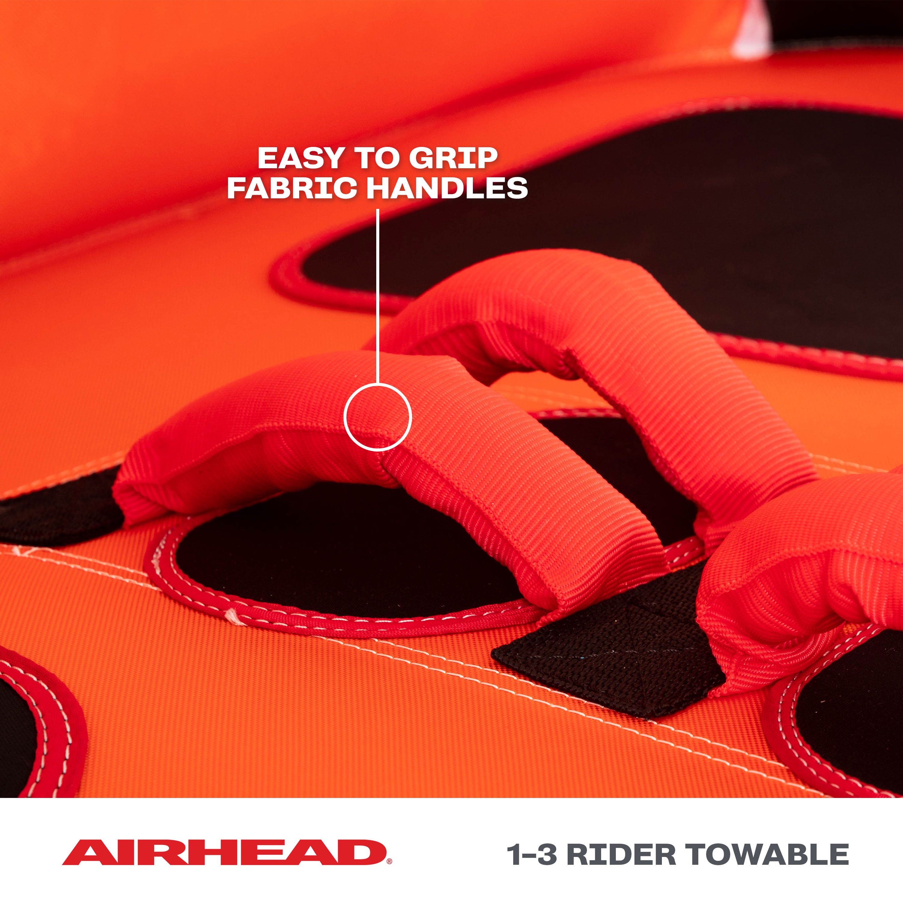 AIRHEAD Towable Tubes Super Mable ciambella trainabile 3 persone