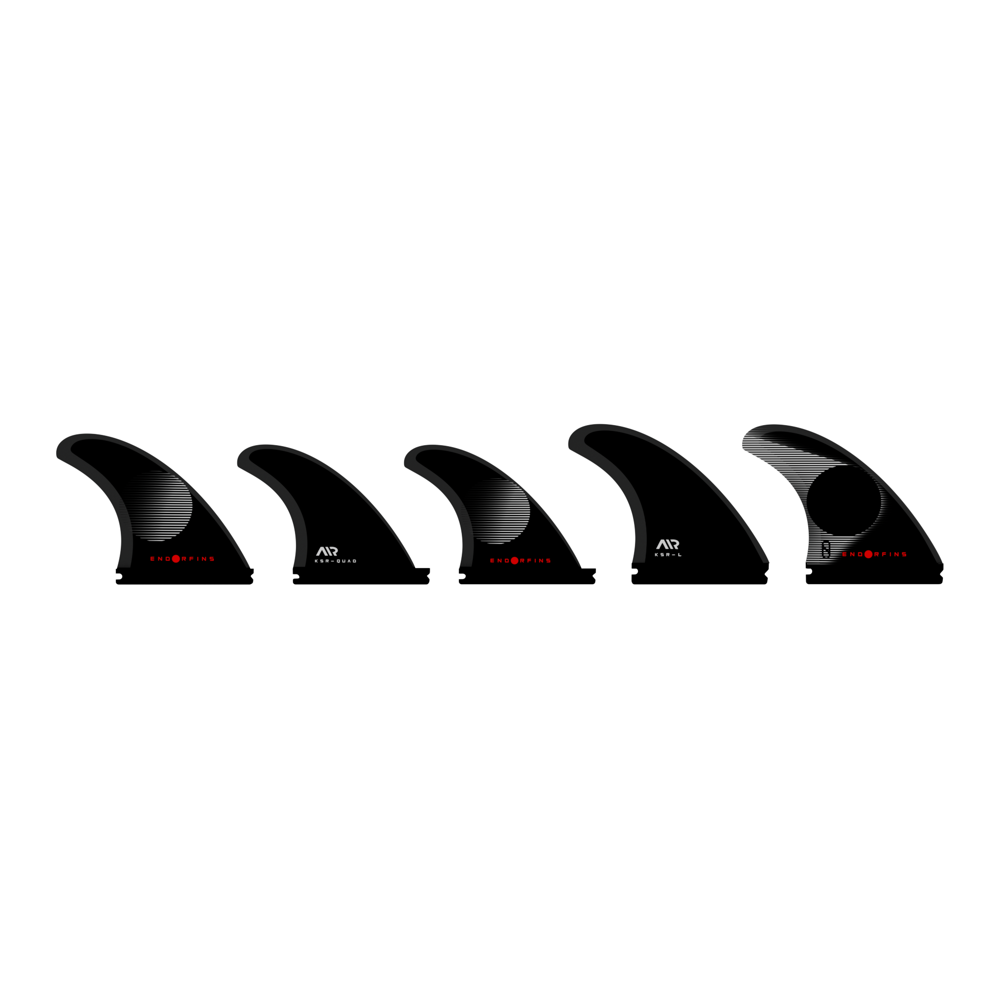 Firewire Accessories Endorfins KSR set pinne surf 5 pezzi Large
