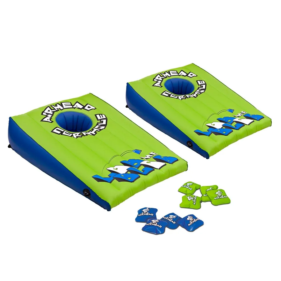 AIRHEAD Pool Floats Lob the Blob gioco cornhole gonfiabile 2 bersagli