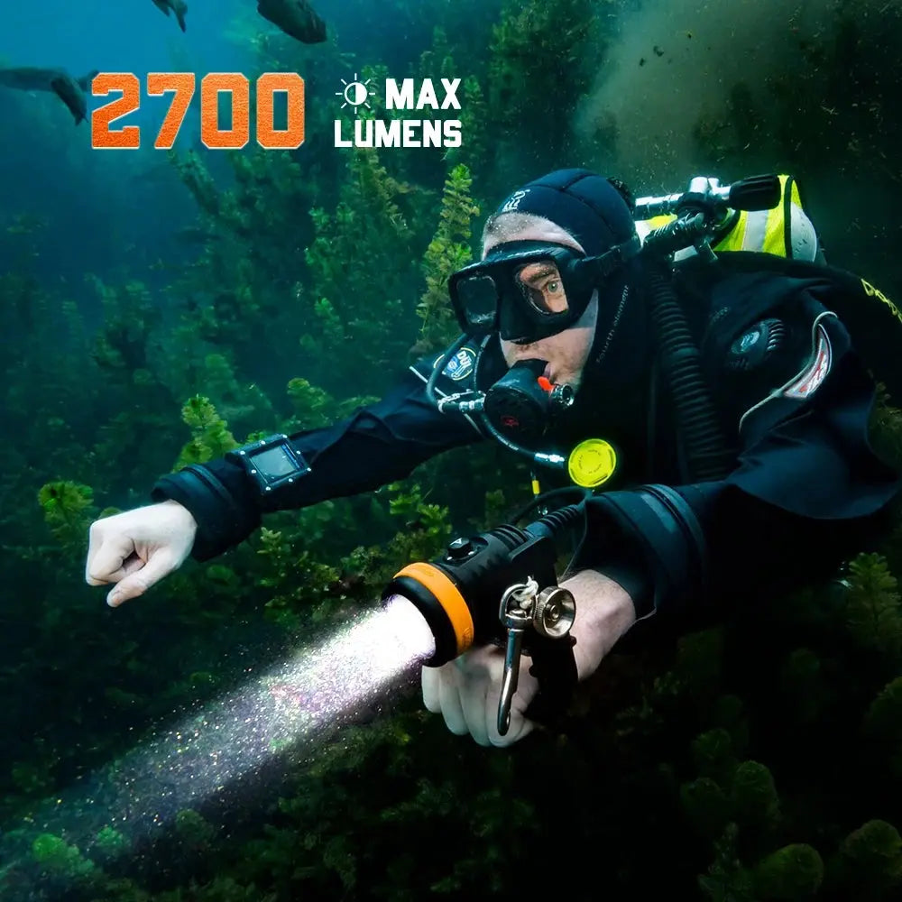 OrcaTorch Technical Diving D620 V2.0 torcia subacquea 2700 lm US