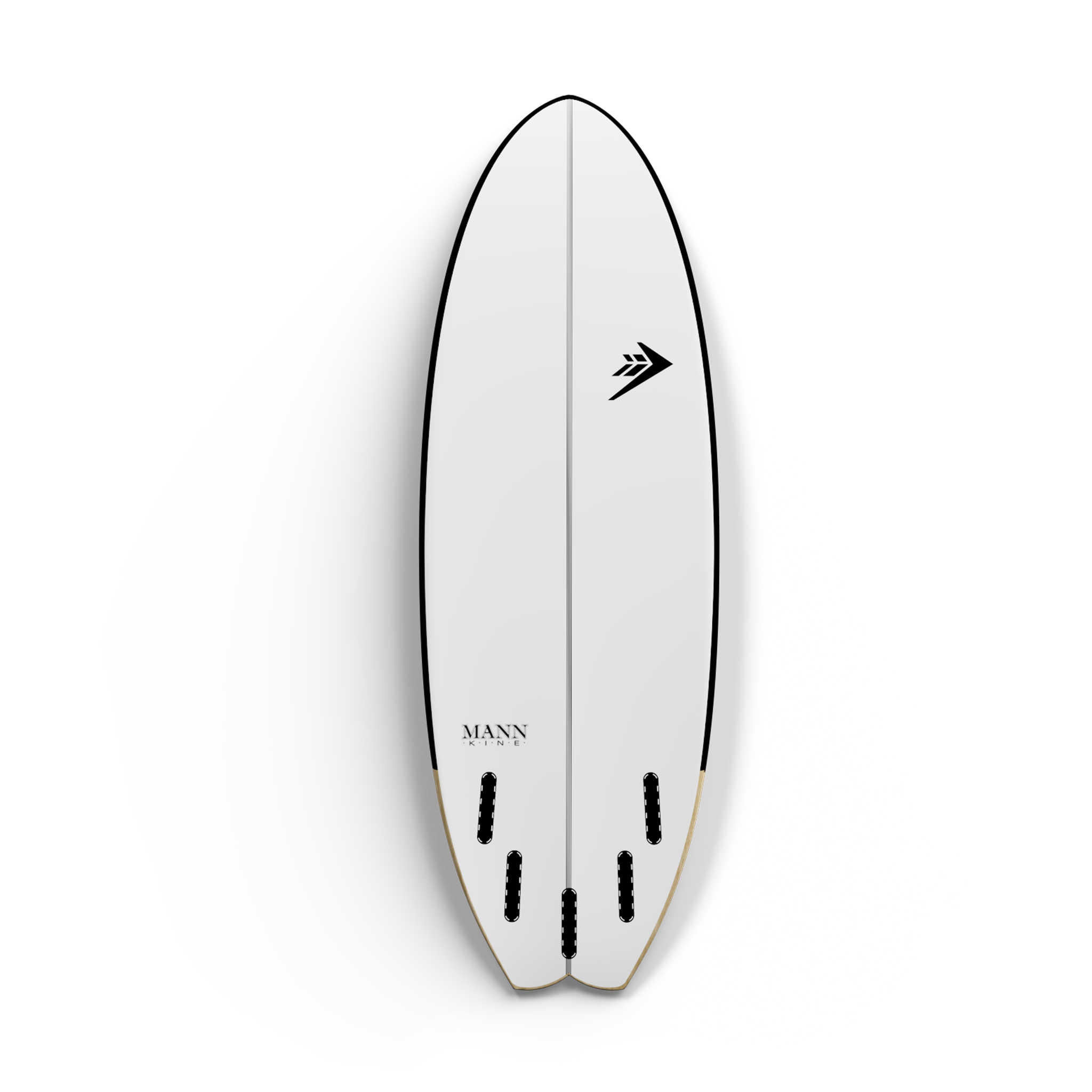 Firewire Mannkine Sweet Potato 2026 surfboard 5'2" Helium 31L nera