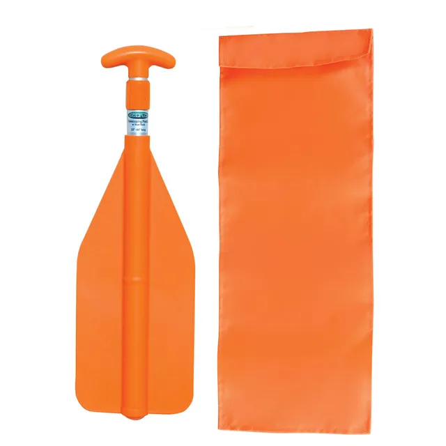 AIRHEAD Boats & Kayaks Telescoping Paddle with Nylon Bag pagaia 20″–45″ arancione