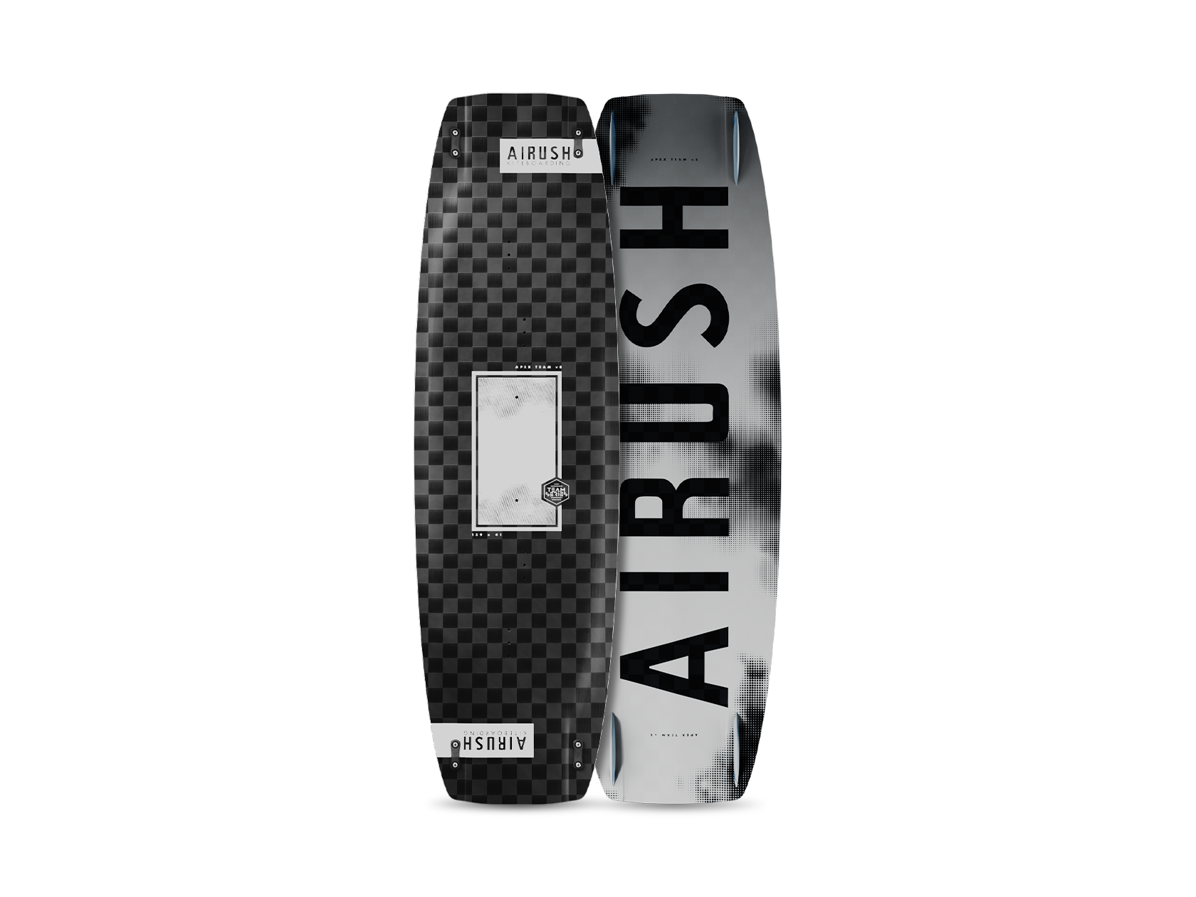 Airush Twintip Kiteboards Apex Team v8 tavola twintip 136x40 carbonio