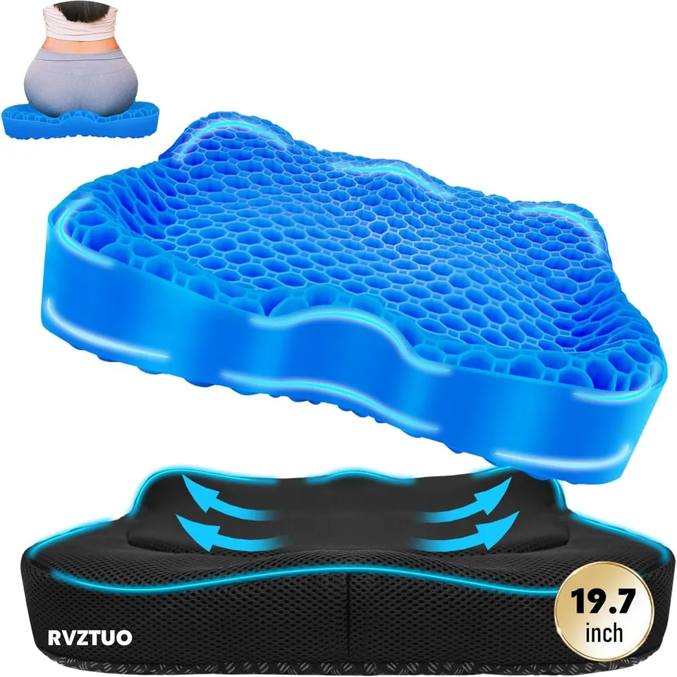 NEW-Vi Stadium Seat Cushion cuscino in gel grande traspirante