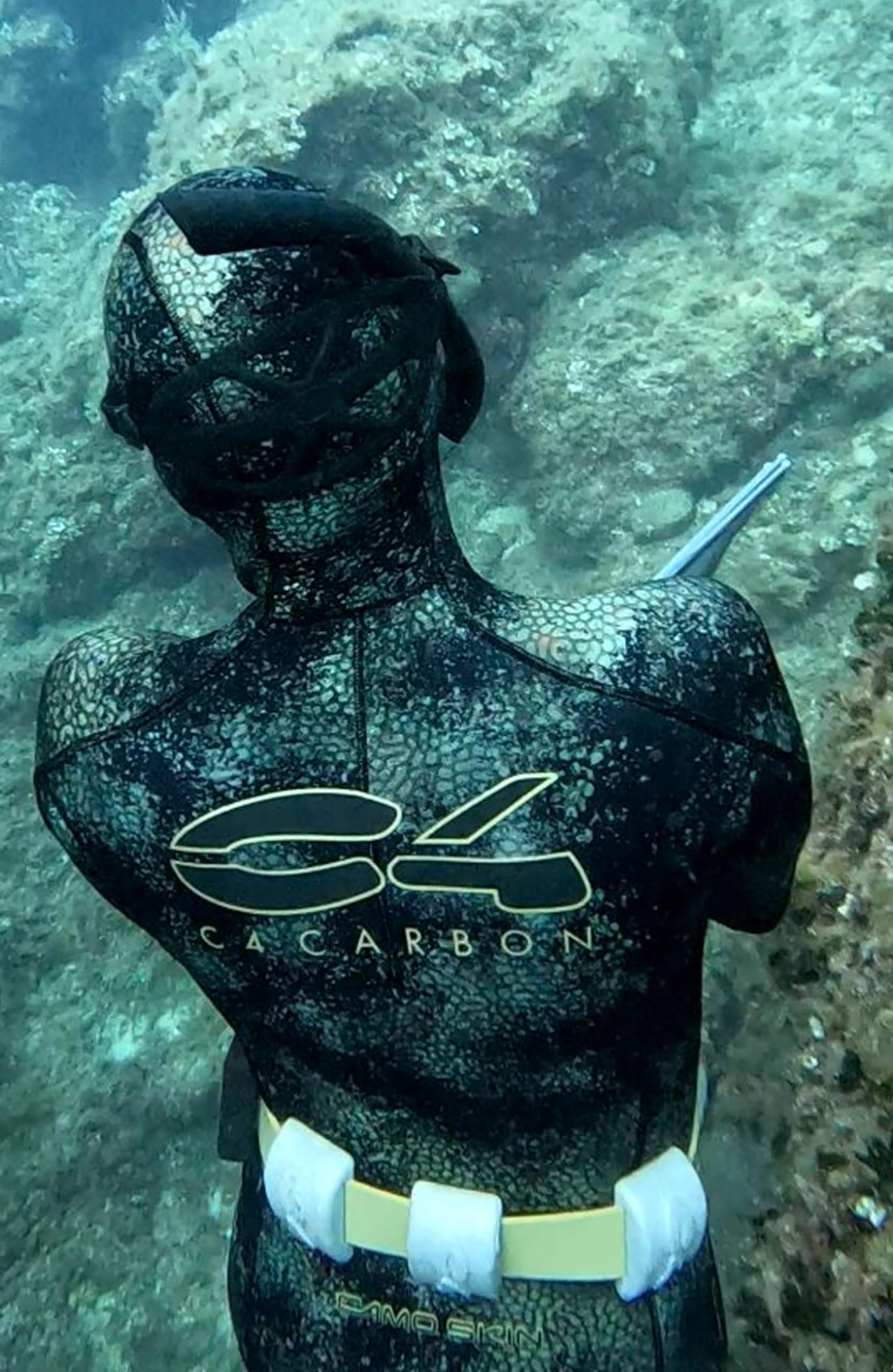 C4 Wetsuits CAMO SKIN muta mimetica 5 mm giacca