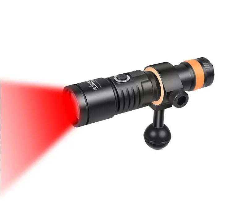OrcaTorch U/W Photography D530V luce subacquea rossa per fotografia