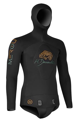 C4 Wetsuits MEROU giacca muta pesca sub 5 mm taglia 4