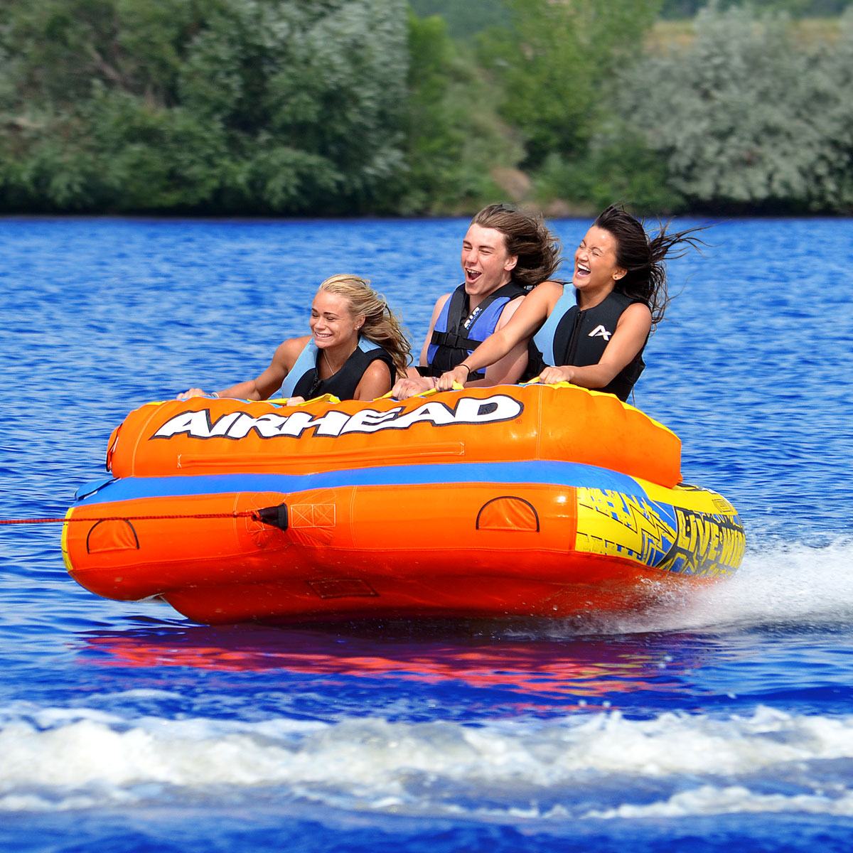 AIRHEAD Towable Tubes Live Wire 3 ciambellone trainabile 3 persone