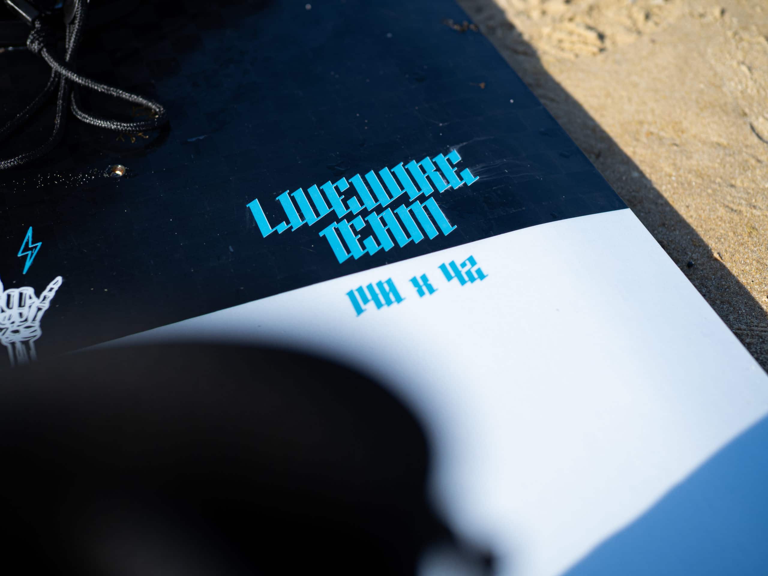 Airush Twintip Kiteboards Livewire Team V8 tavola 138×41 freestyle