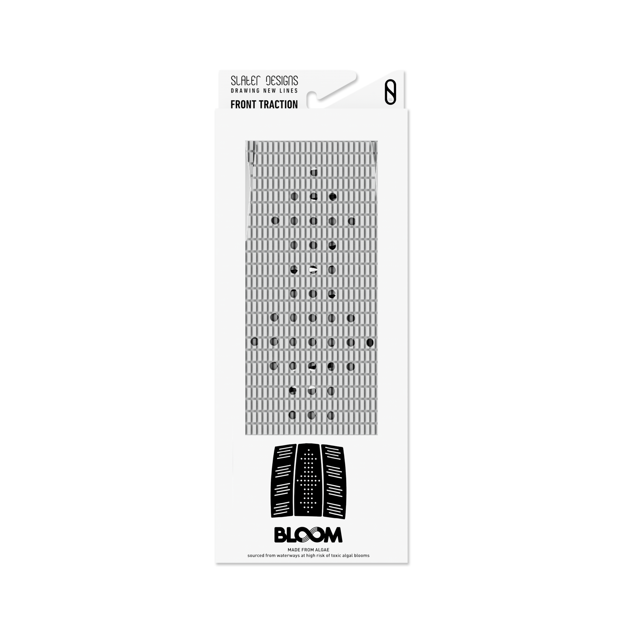 Firewire Accessories Slater Designs Front Foot Traction Pad pad anteriore nero grigio
