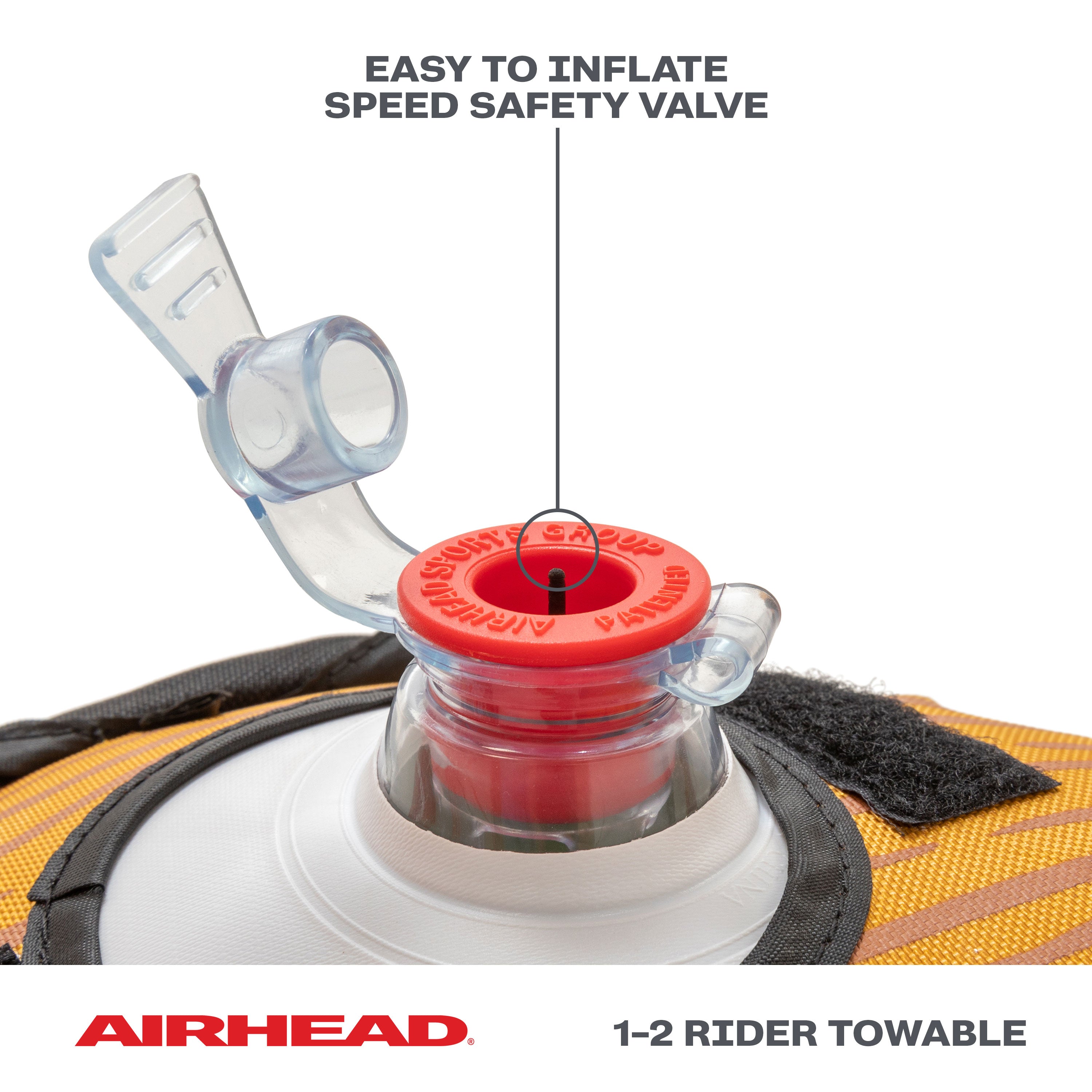 AIRHEAD Towable Tubes Holisleigh tubo trainabile 1-2 persone