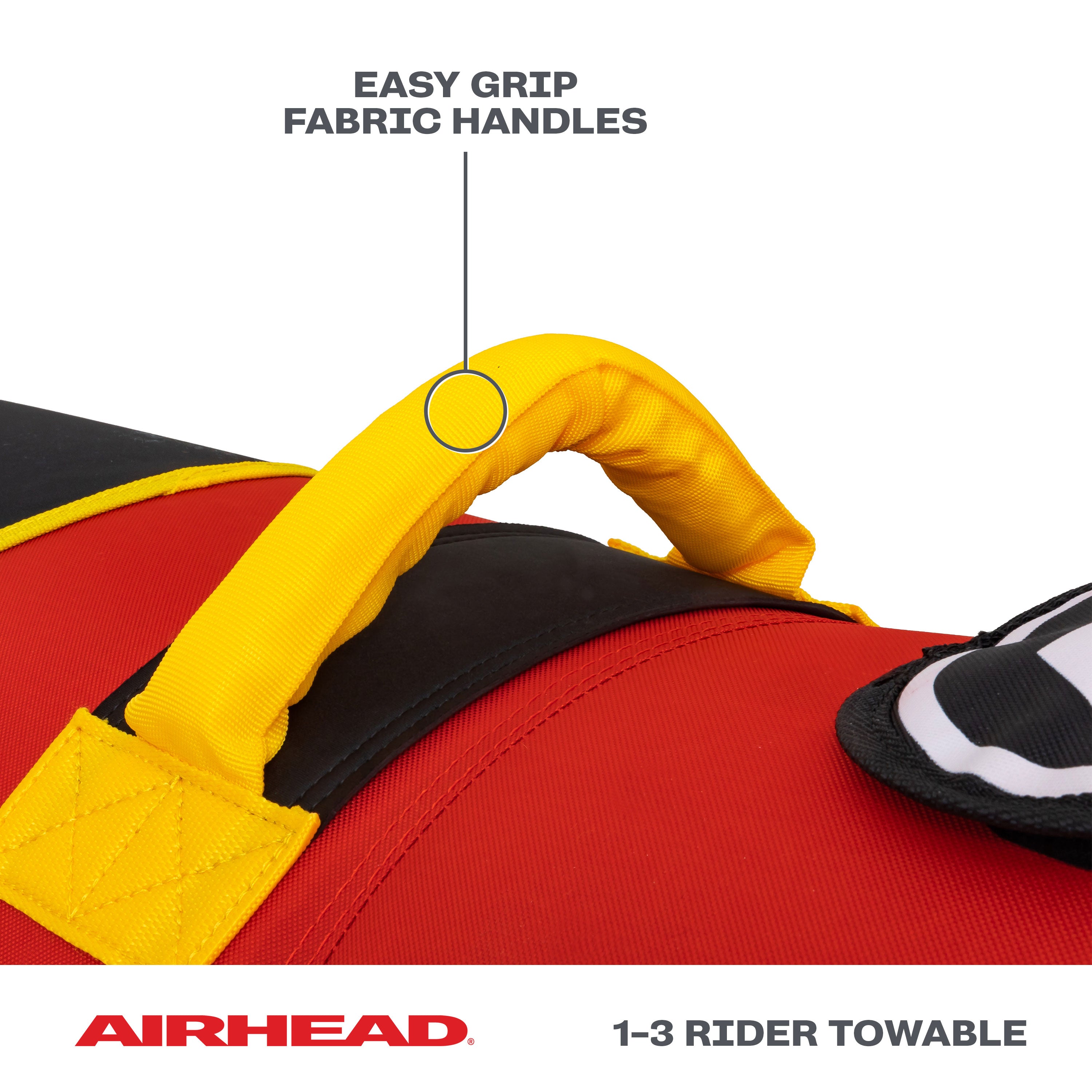 AIRHEAD Towable Tubes Triple Dog trainabile da traino per 3 persone