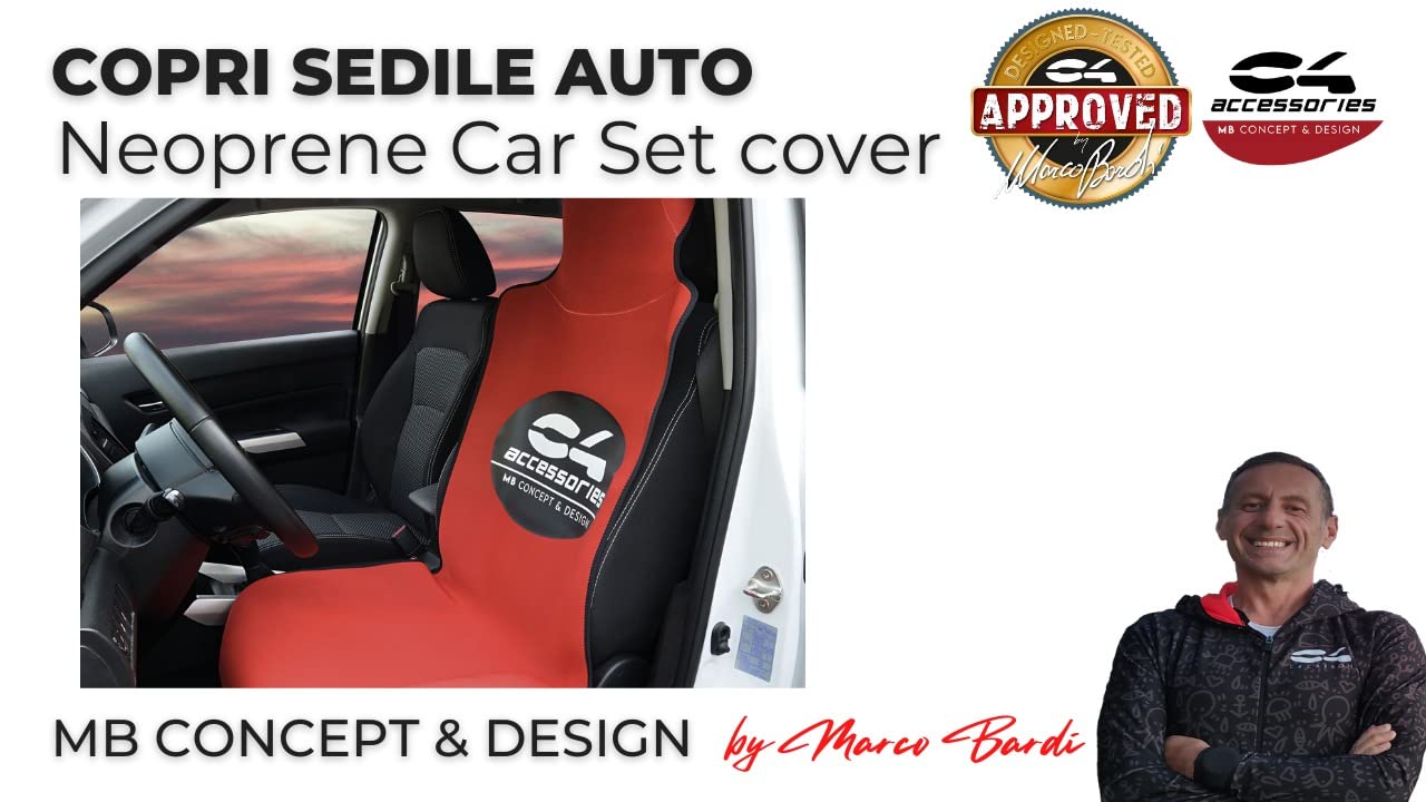 C4 Neoprene Accessories coprisedile auto universale impermeabile