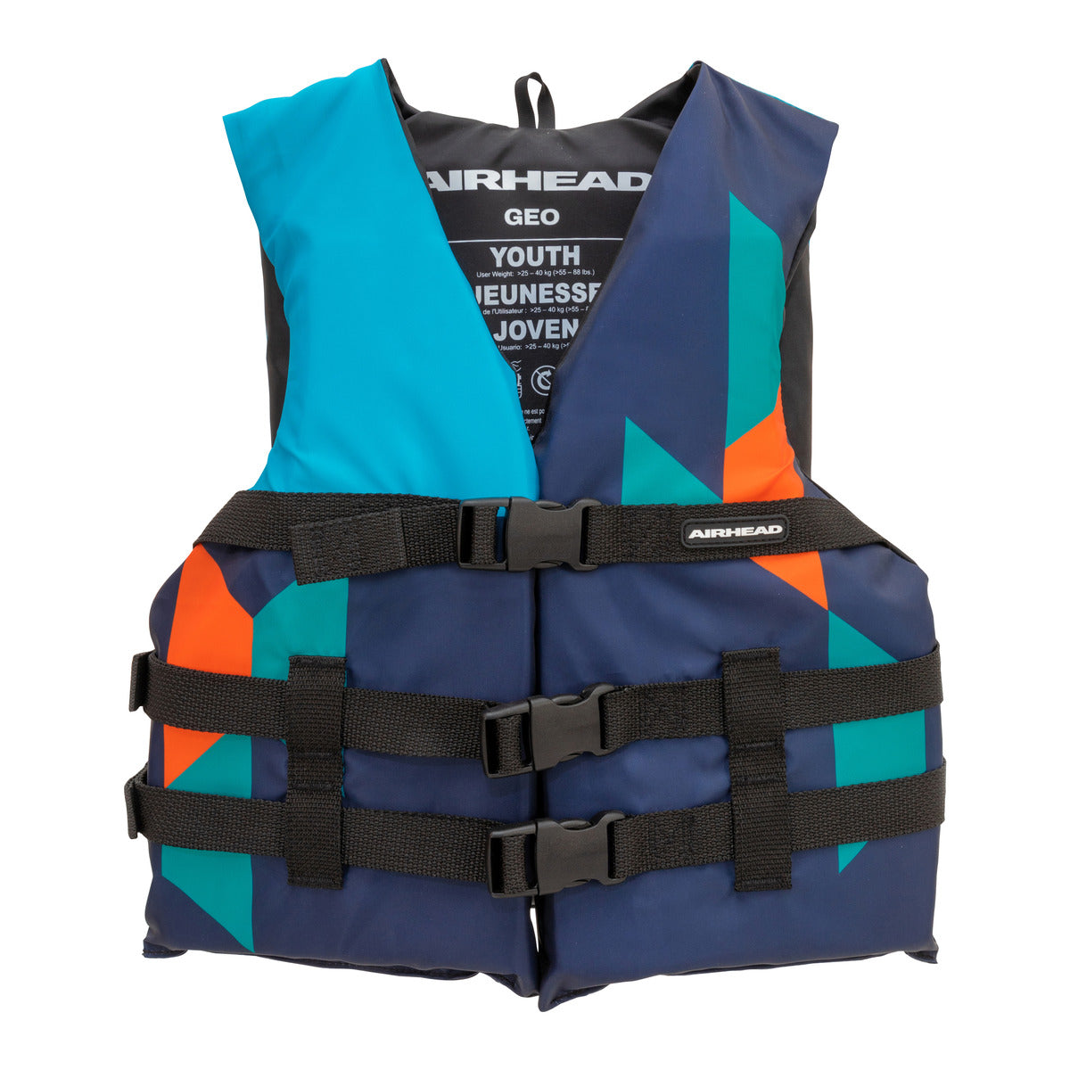 AIRHEAD Life Jackets & Safety Gear Geo Open Sided Life Jacket giubbotto bambino