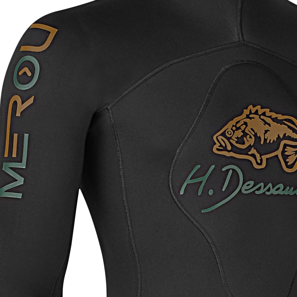 C4 Wetsuits MEROU giacca muta pesca sub 5 mm taglia 4