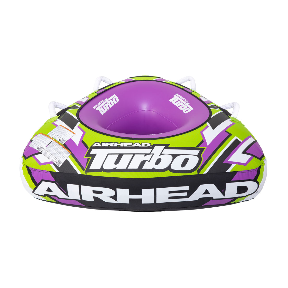 AIRHEAD Towable Tubes Turbo Blast ciambella trainabile 1 posto viola e gialla