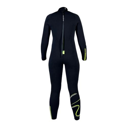 Aqualung Mute umide Wave muta uomo 3 mm nero verde 2XL