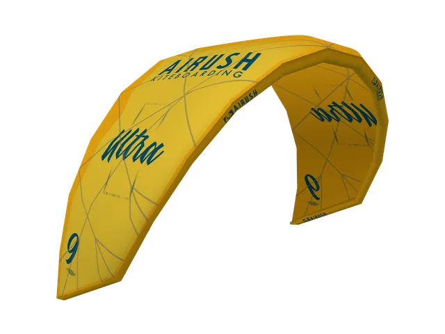 Airush Kites Ultra V4 kite 6 m pizarra e verde teal