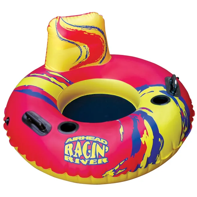 AIRHEAD Lake & River Floats Ragin' River ciambella gonfiabile con seduta in rete