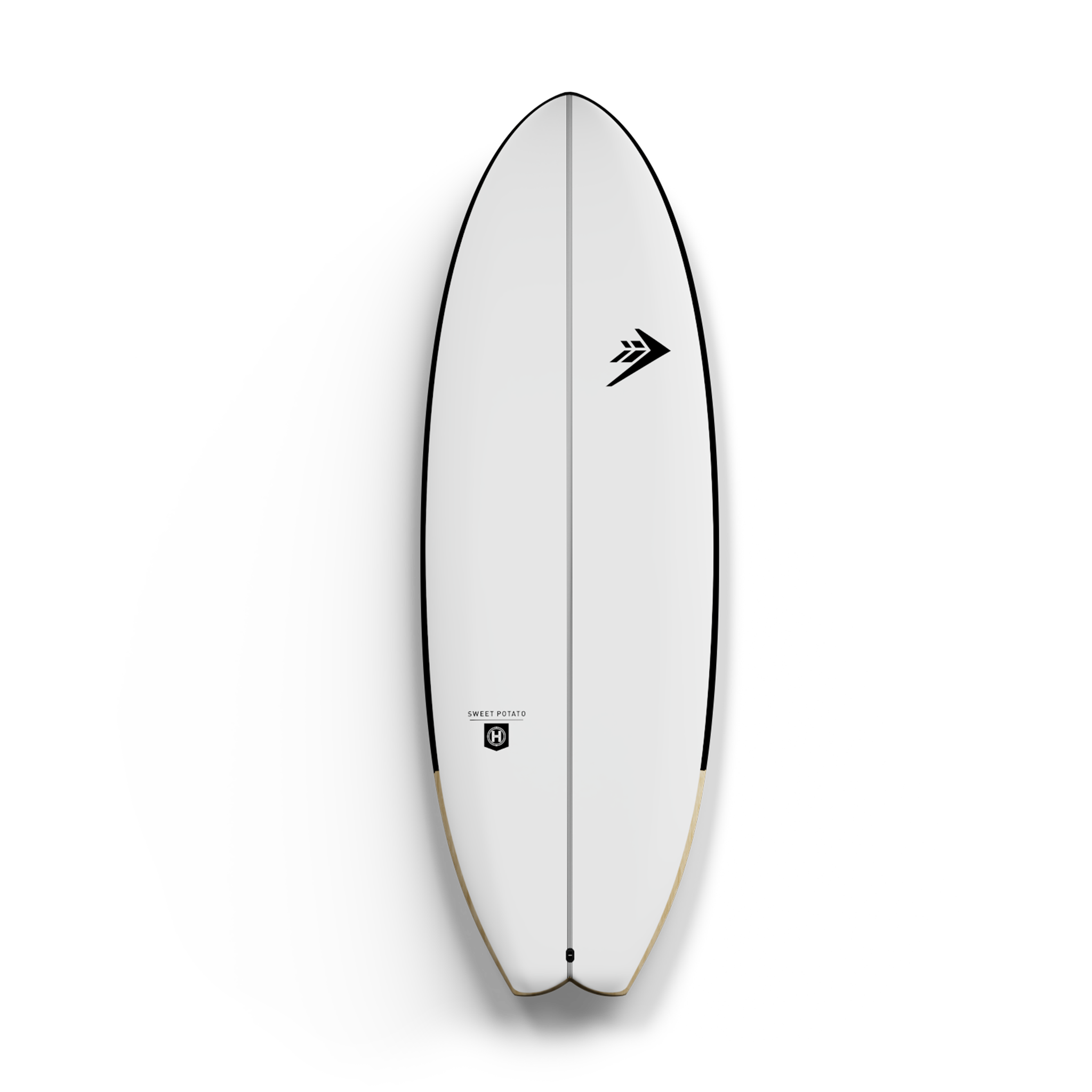 Firewire Mannkine Sweet Potato 2026 surfboard 5'2" Helium 31L nera