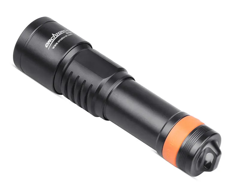 OrcaTorch Recreational Diving D700 Max torcia subacquea batteria 1×5000 mAh