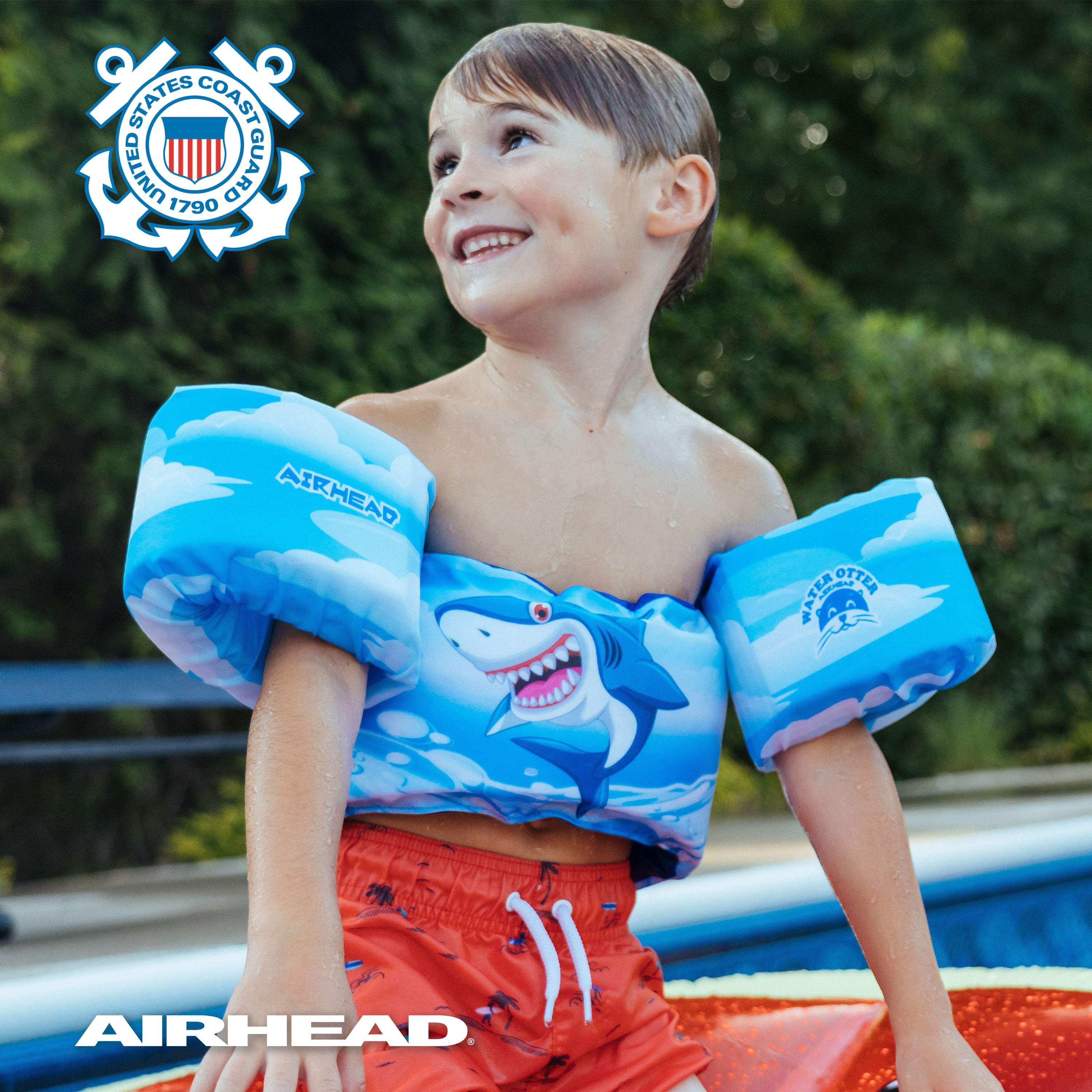 AIRHEAD Life Jackets & Safety Gear Water Otter Premium giubbotto salvagente bambino Shark