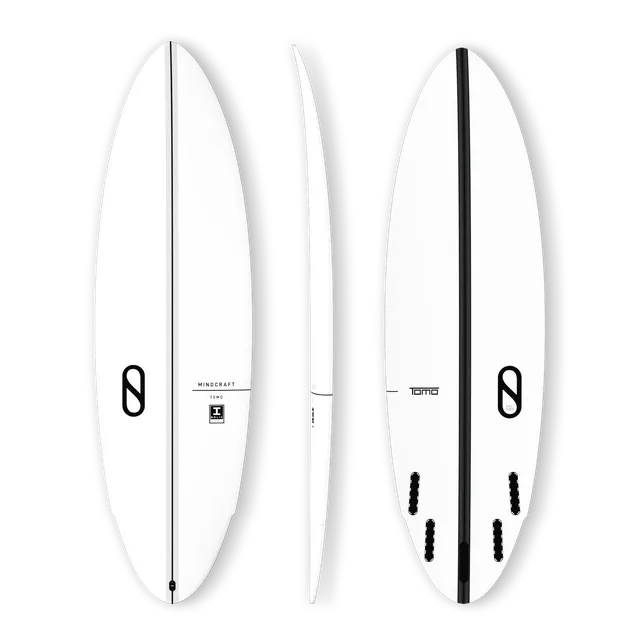 Firewire Slater Designs Mindcraft tavola da surf bianca 5'4" I-Bolic 2.0