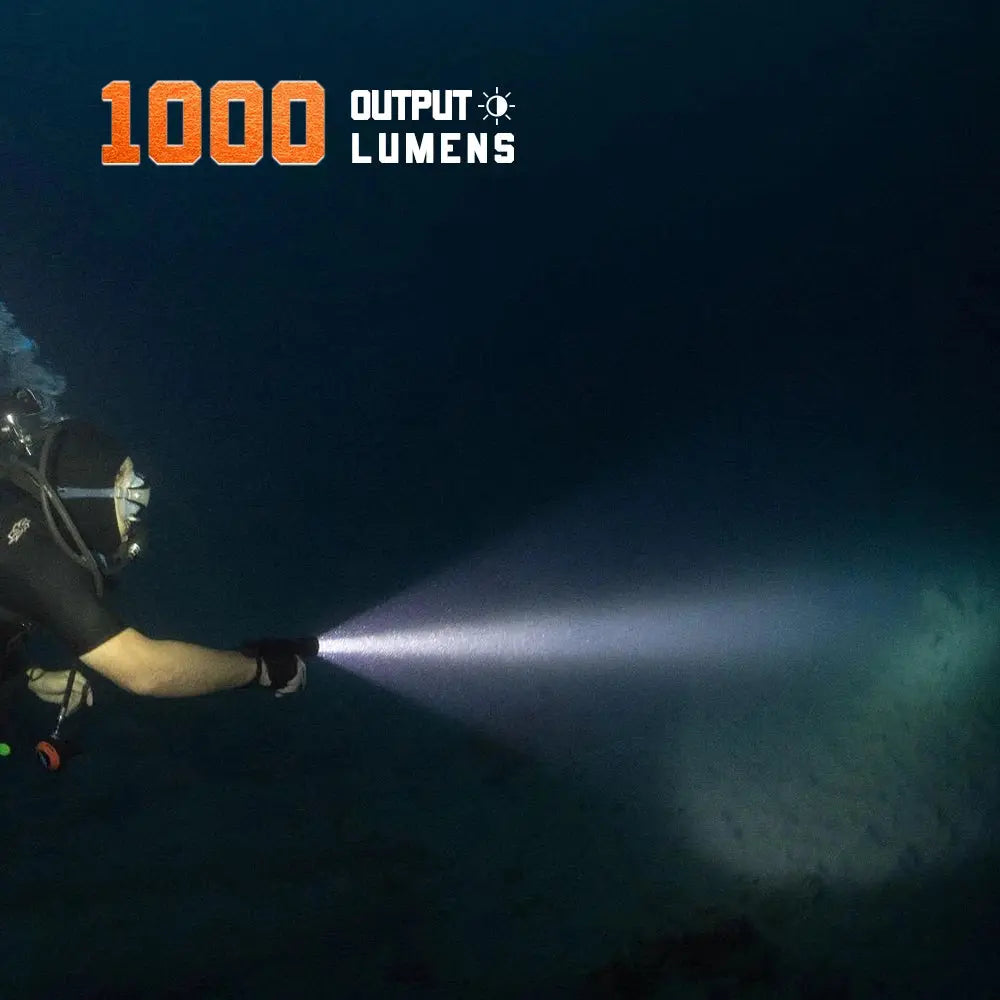 OrcaTorch Recreational Diving D550 torcia subacquea 1000 lumen
