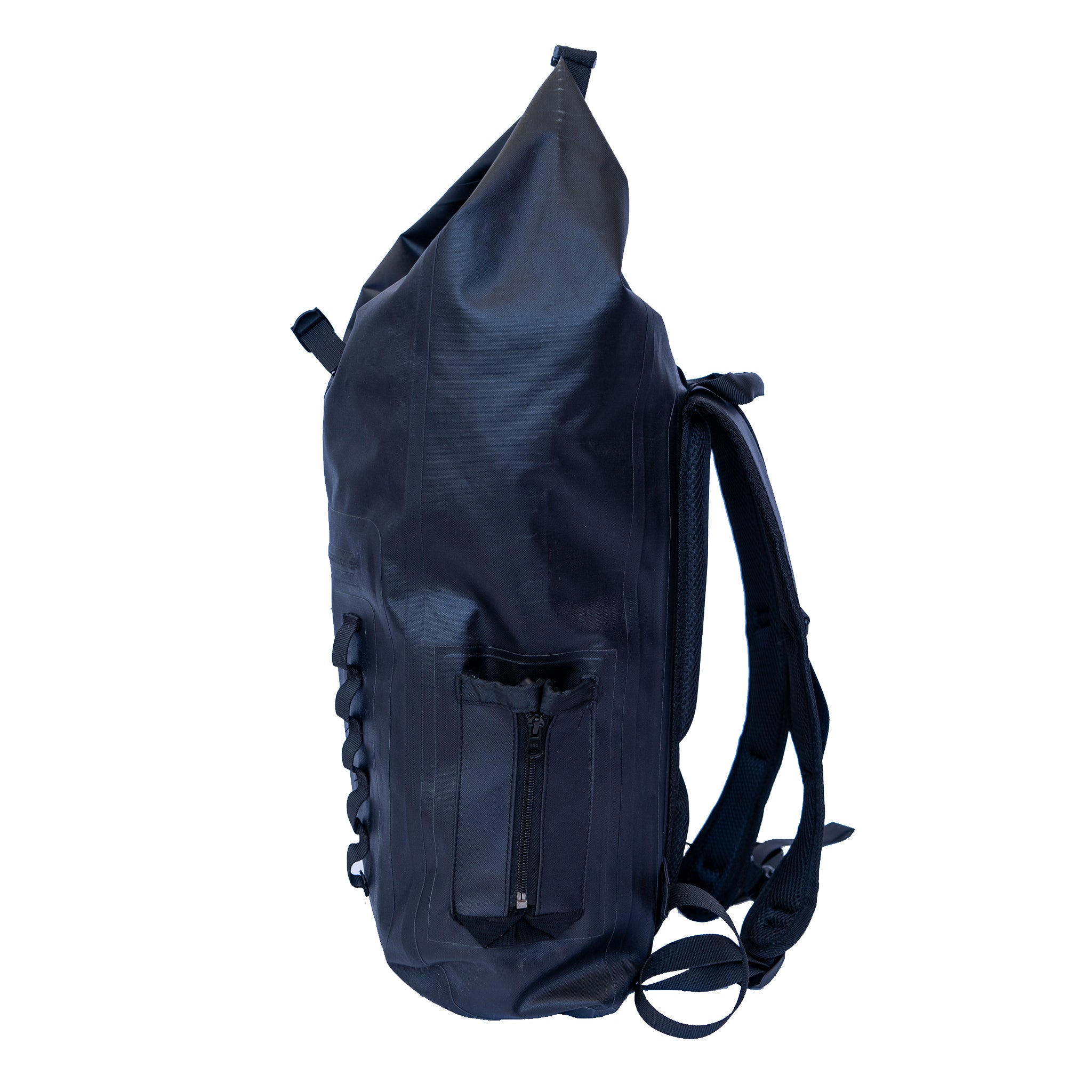 Firewire Accessories All Day Roll Top Bag zaino nero impermeabile