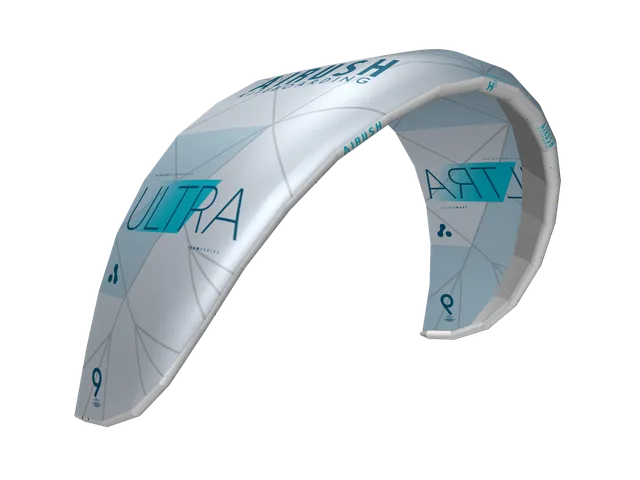 Airush Kites Ultra Team DS v5 kite 12 m Ice Blue lightwind