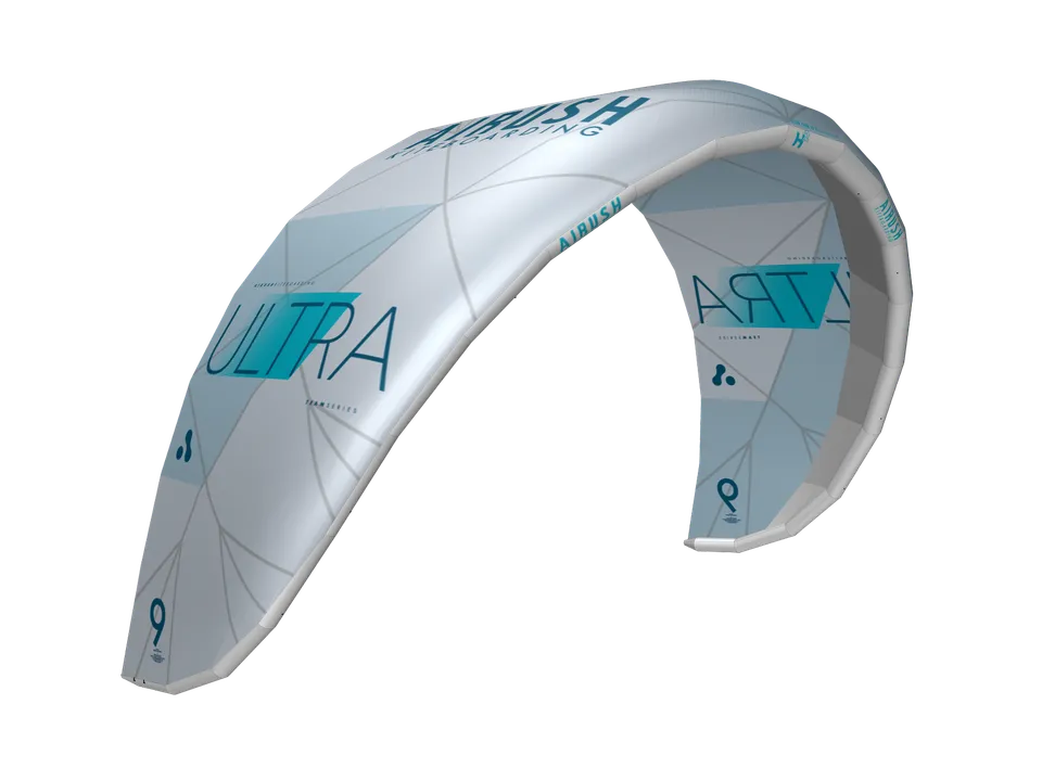 Airush Kites Ultra Team DS v5 kite 12 m Ice Blue lightwind