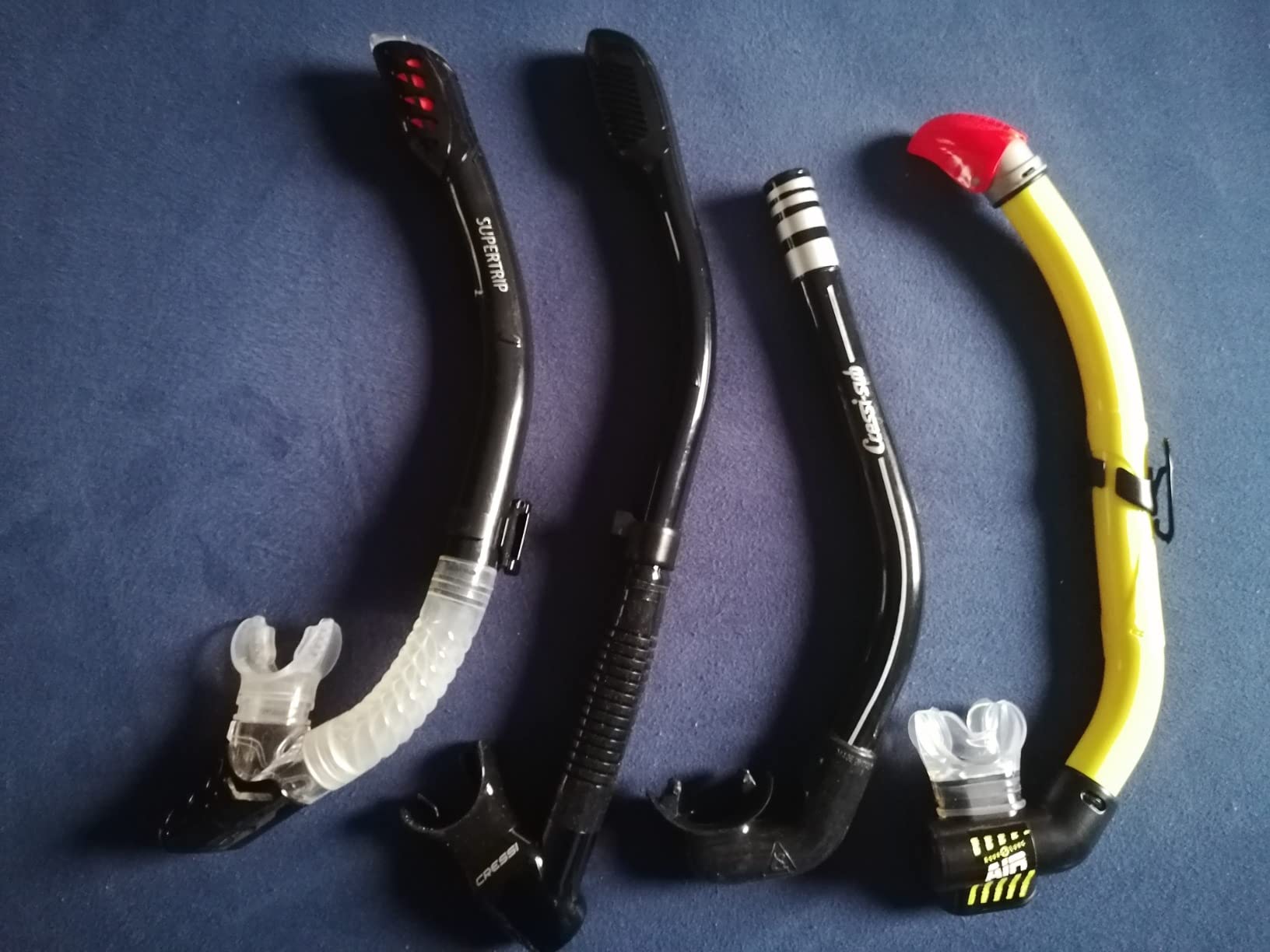 Aqualung Erogatori Aria Vent boccaglio nero in silicone