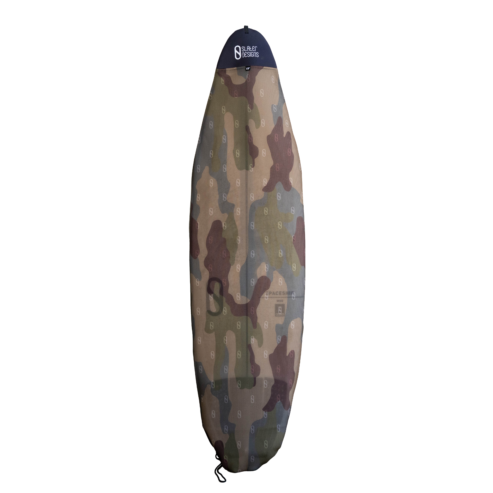 Firewire Accessories Slater Designs Uppers Shortboard Sock calza surf nera camo 5'6"